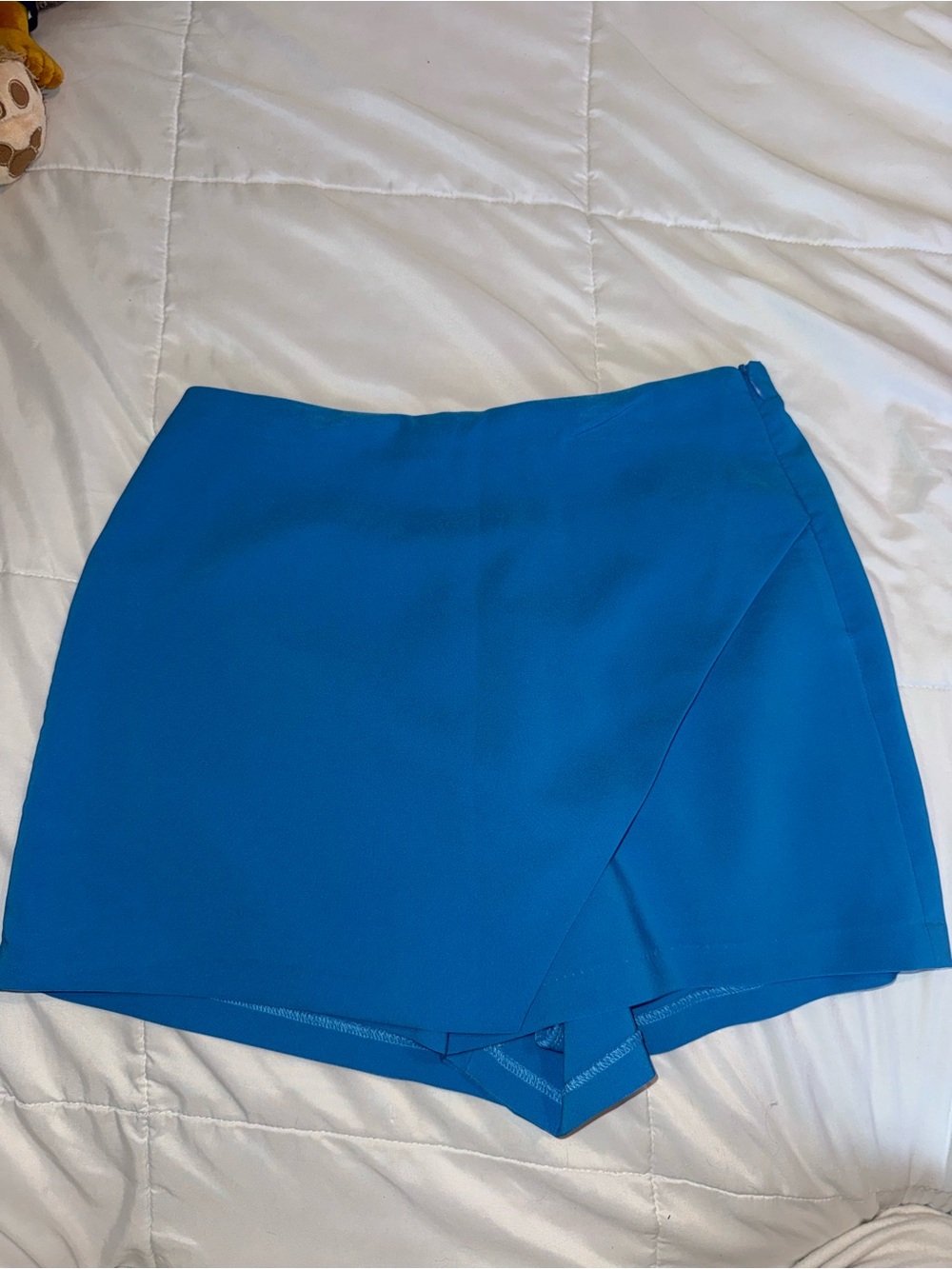 Love Tree Turquoise Blue Athletic Skort